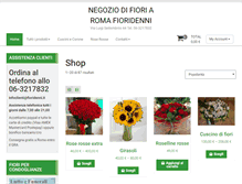 Tablet Screenshot of fioridenni.it